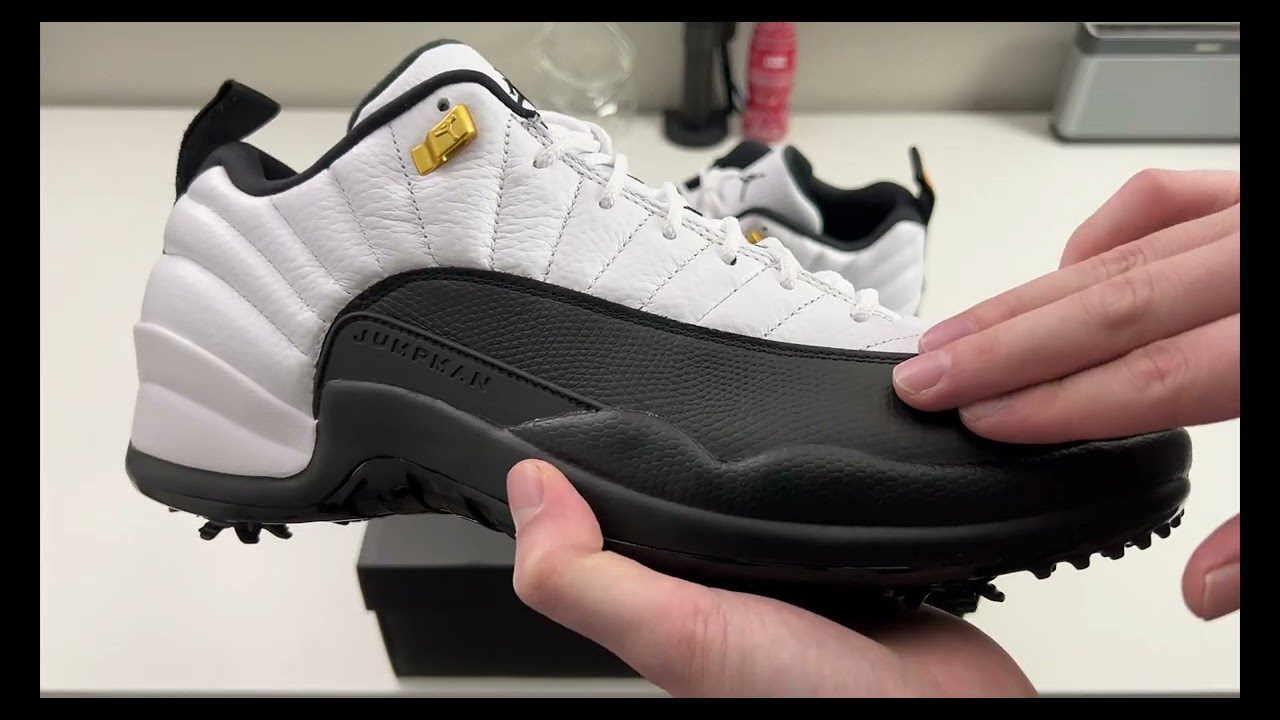 Air Jordan 12 Low Golf Taxi Review! - YouTube
