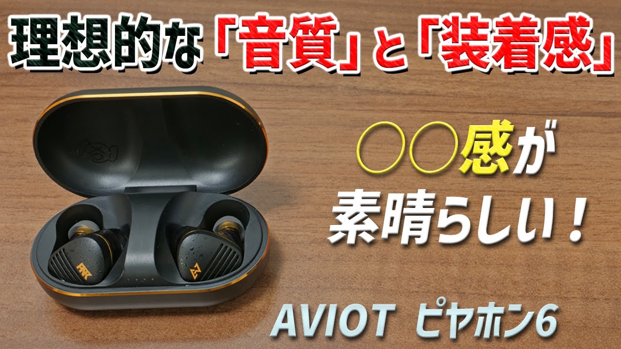 ピヤホン6】理想的な音質と装着感！ ○○感が素晴らしい ピエール中野