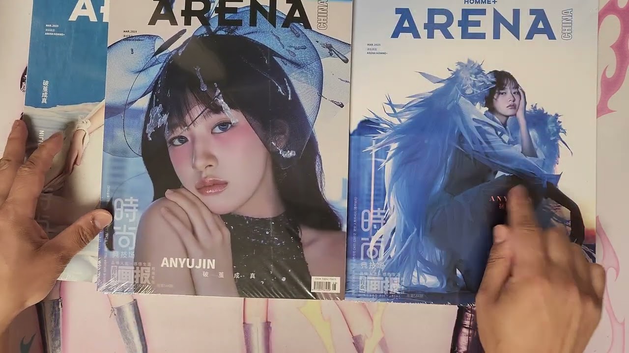Unboxing] IVE An Yujin Arena Magazine March 2025 - YouTube