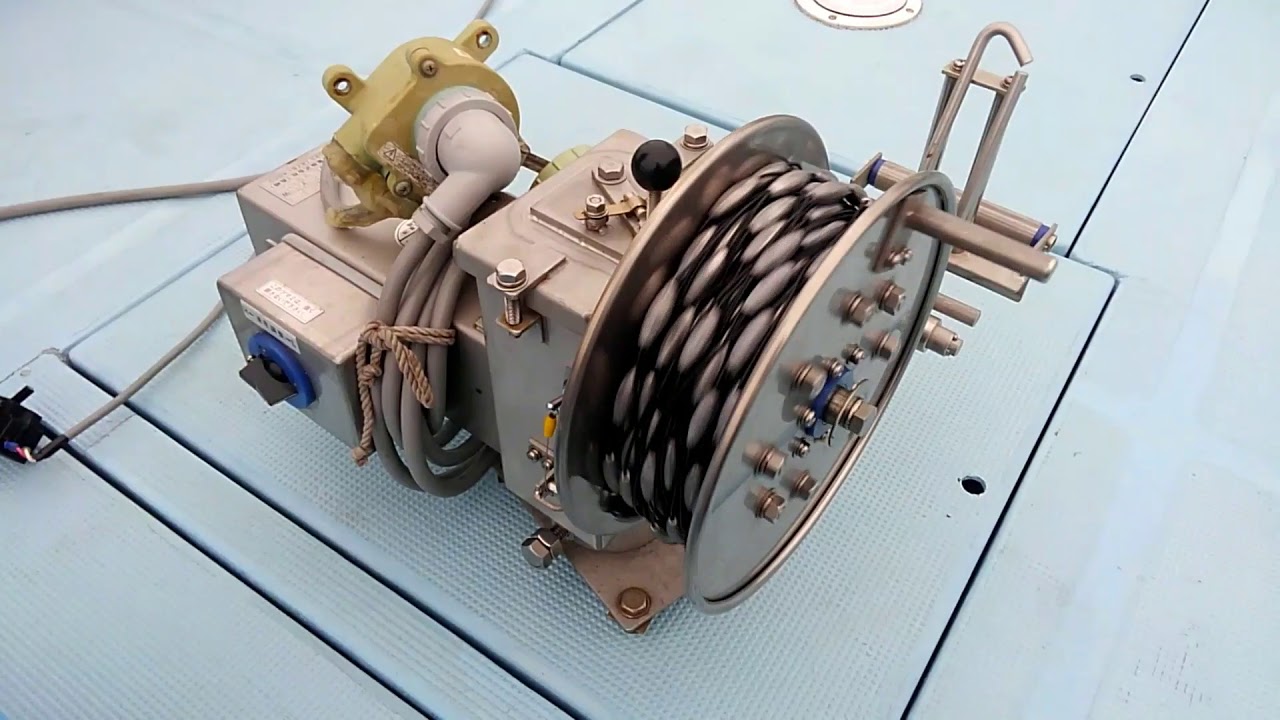 新日海工業(株) 巻取式小型一本釣機 NKMF-2S-1(DC24V 仕様) | 船ネット