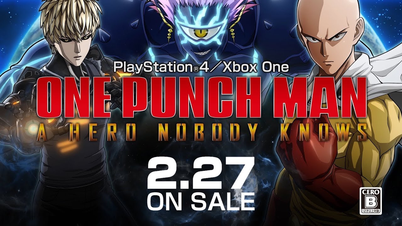 PS4/Xbox One「ONE PUNCH MAN A HERO NOBODY KNOWS」第2弾CM - YouTube