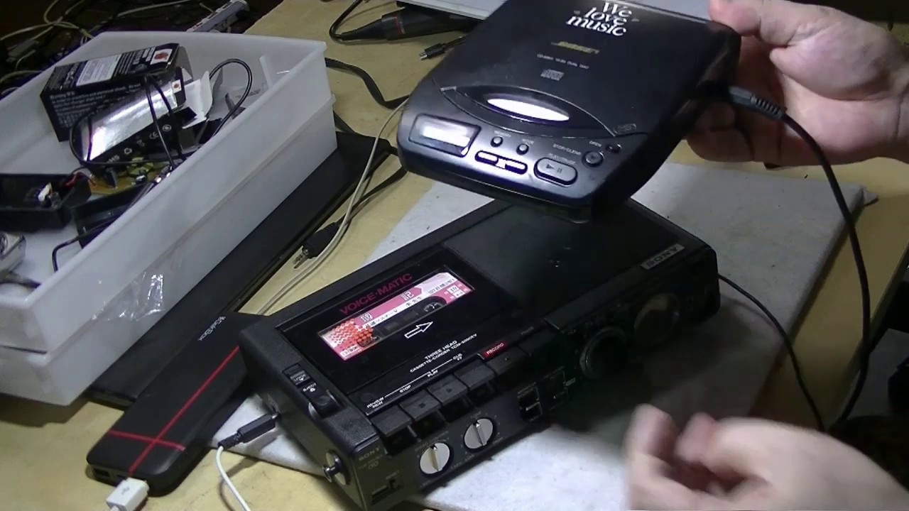 SONY カセットレコーダーTCM-5000EVの録音機能について説明します