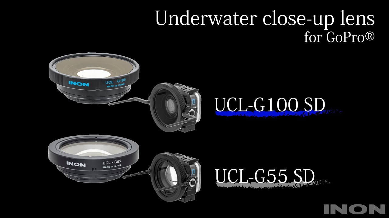 Close-up Lens for GoPro】UCL-G100 SD & UCL-G55 SD - YouTube