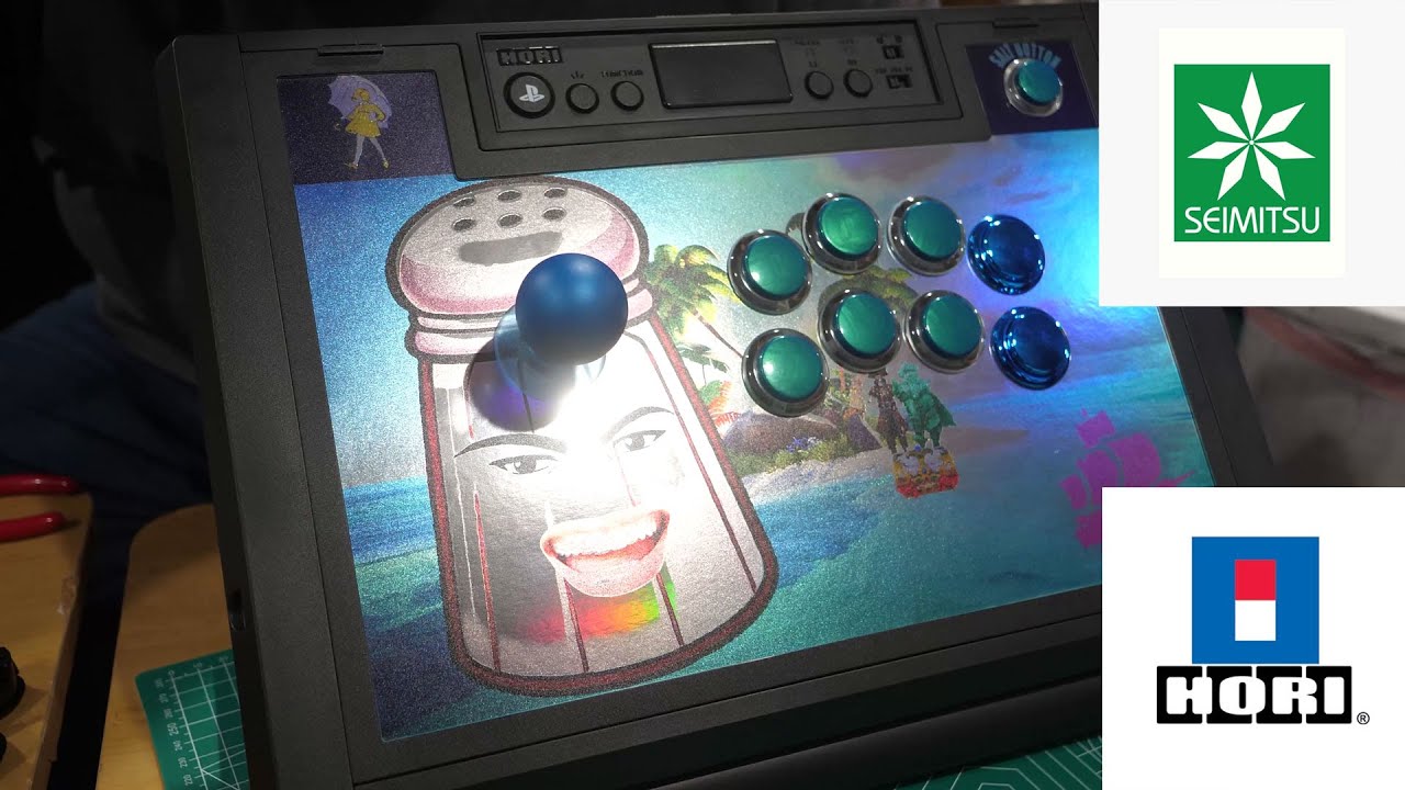 HORI PlayStation 5 Fighting Stick Alpha - Seimitsu Upgrade - YouTube