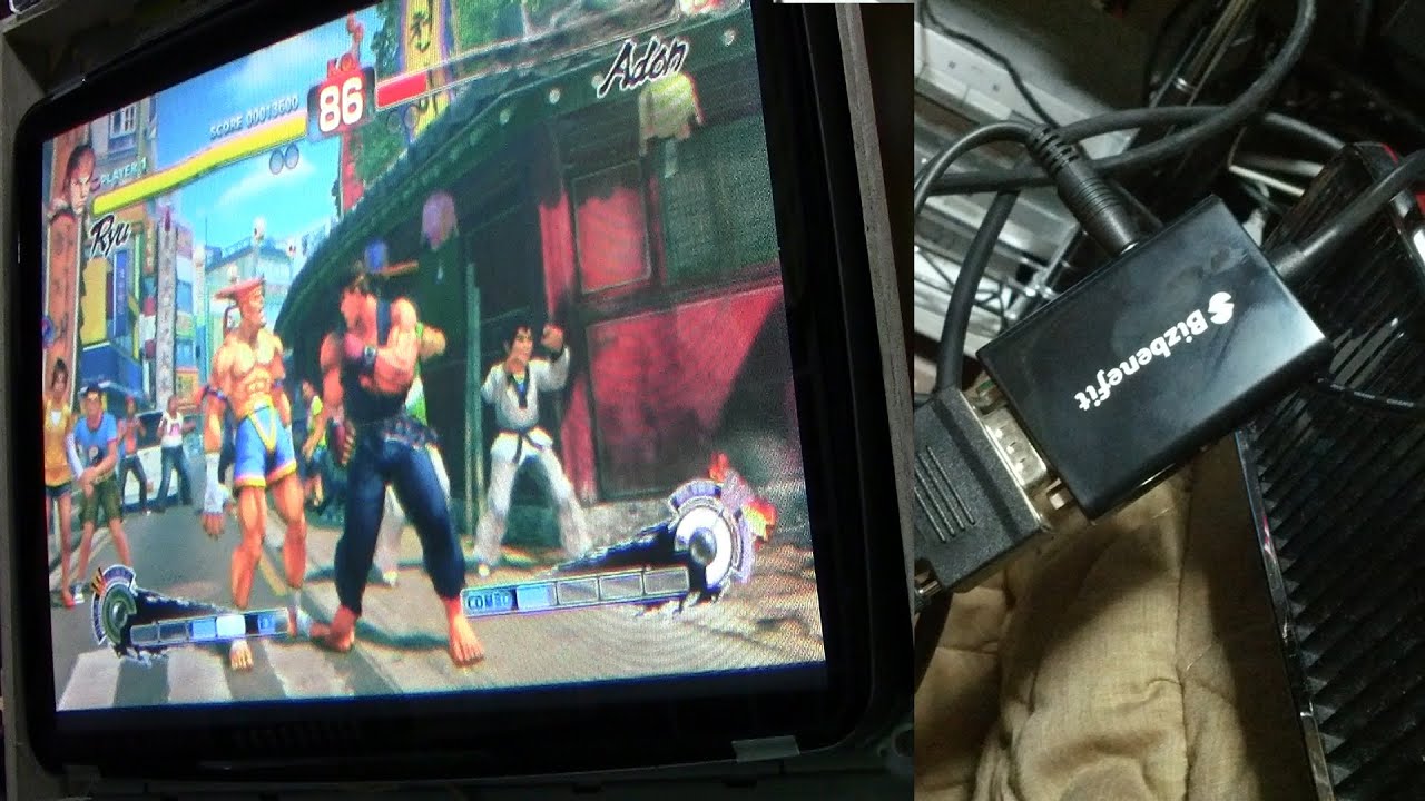 ザ・検証】アーケードのブラウン管モニターにXbox360のゲームを映して