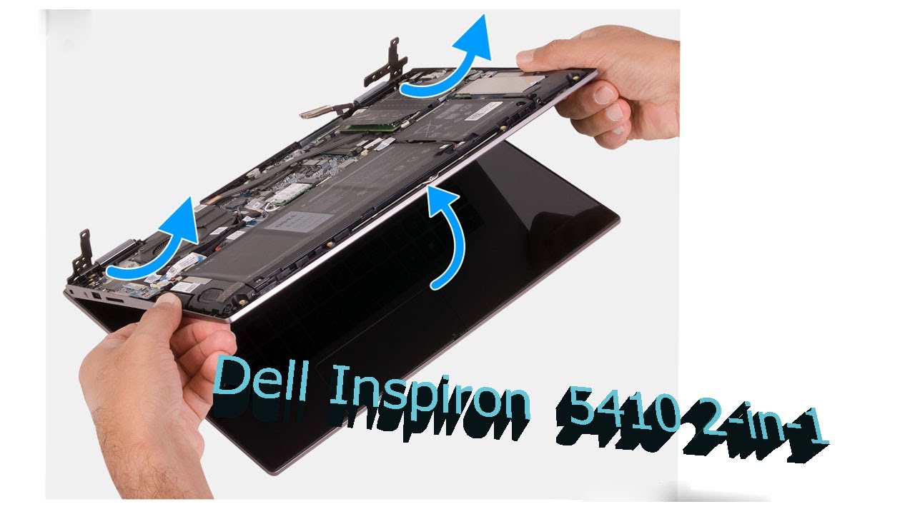How to disassembly Dell Inspiron 14 5410 2 in 1 Laptop repair