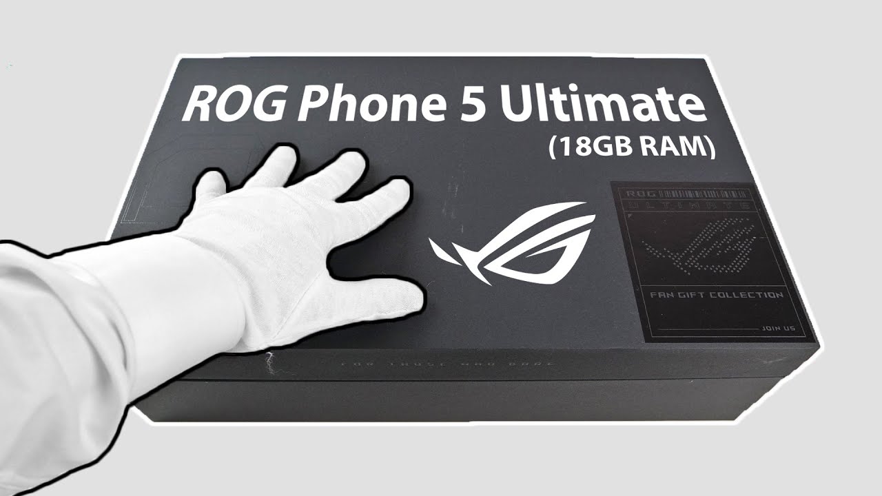 The ROG Phone 5 Ultimate Unboxing - A Monster Gaming Smartphone +