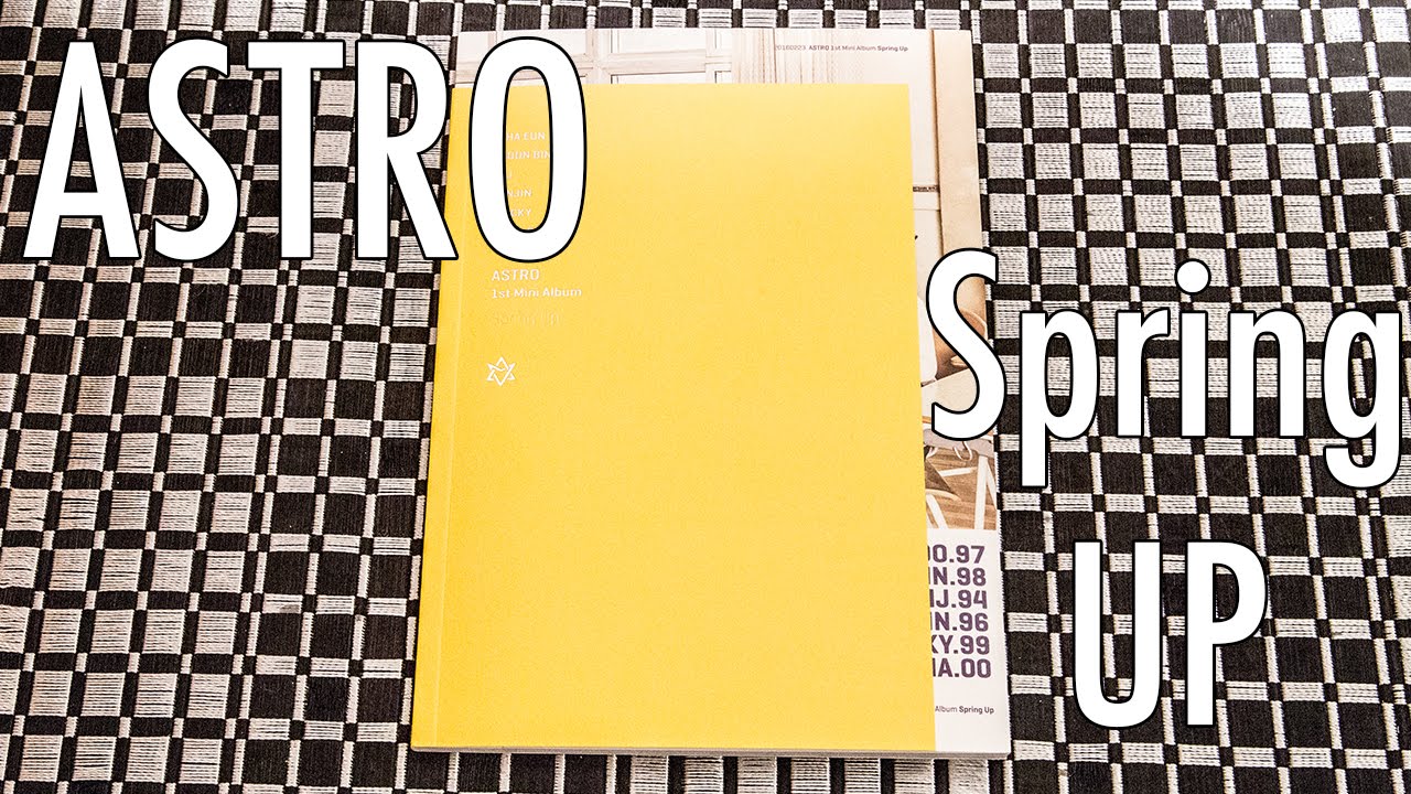 Unboxing | ASTRO 1st Mini Album - Spring Up - YouTube