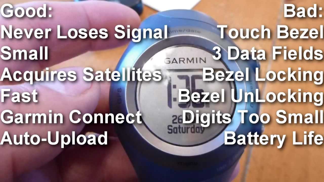 Garmin Forerunner 405 CSX Review - Great GPS but Touch Bezel is