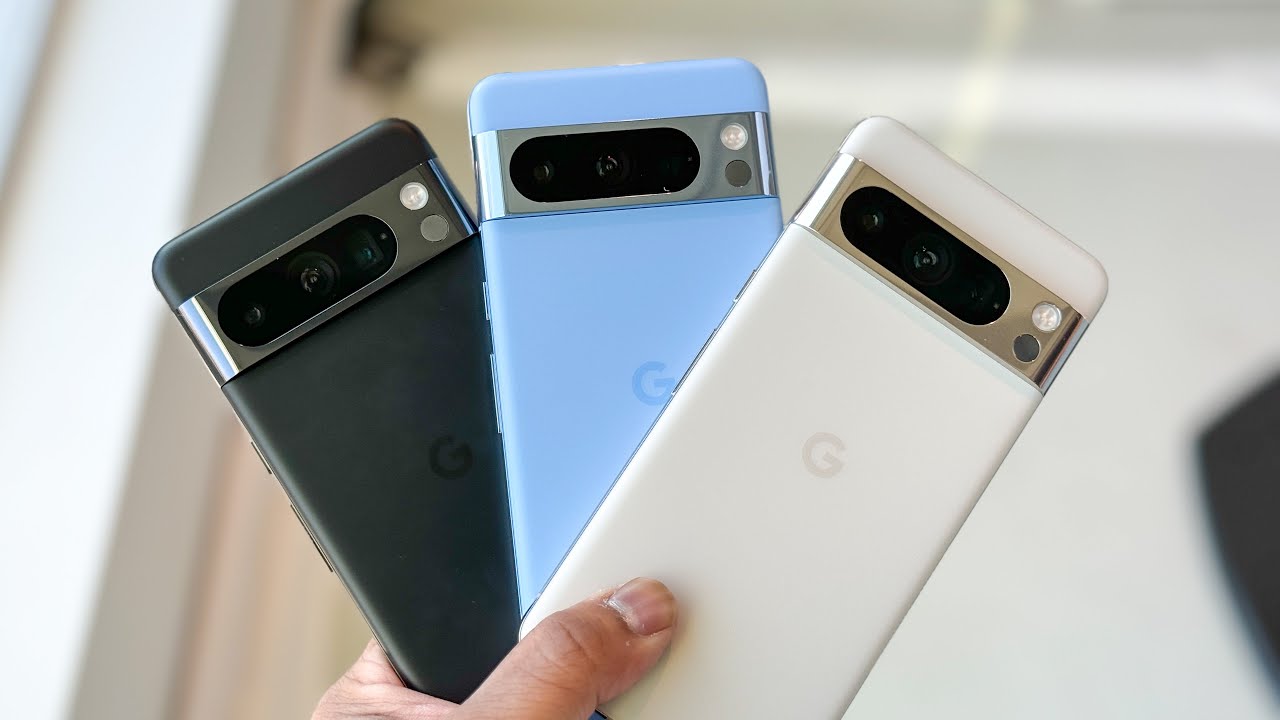 Google Pixel 8 Pro Hands On - Color Comparison, New Features, and