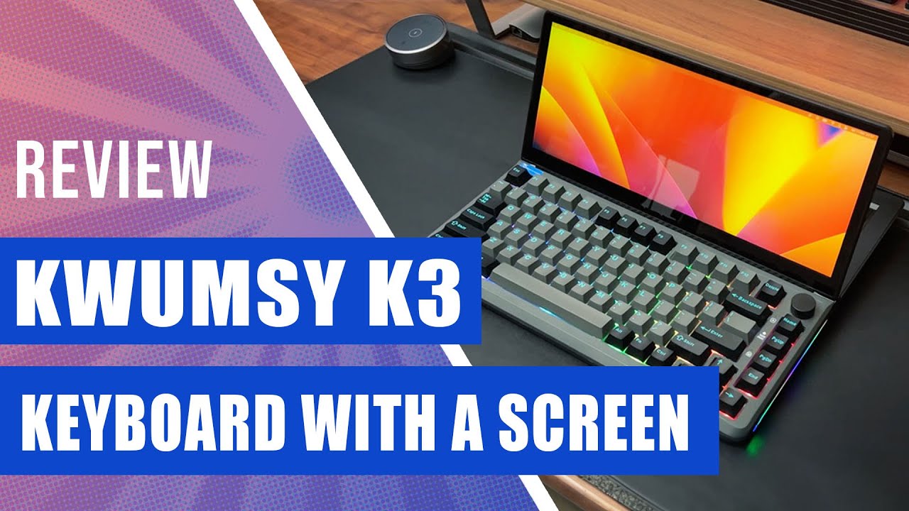 Kwumsy K3 タッチ拡張スクリーン キーボード