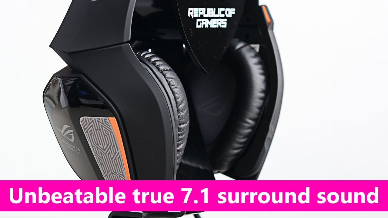 ASUS ROG Centurion True 7.1 Gaming Headset REVIEW The Best gaming