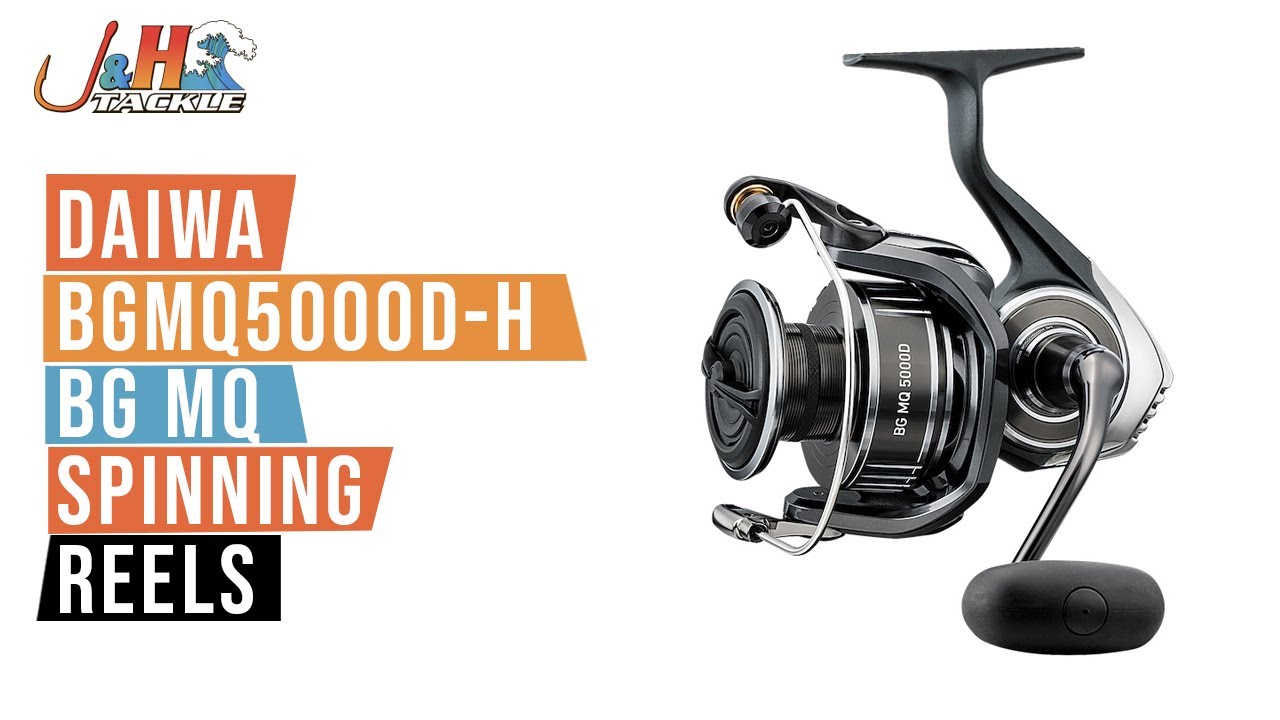 Daiwa BGMQ5000D-H BG MQ Spinning Reels | J&H Tackle - YouTube