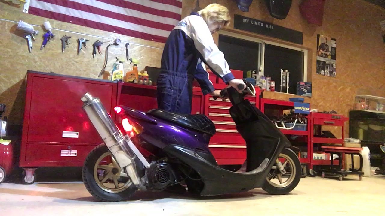 AF34 ディオ ZX ロンホイ シャコタン - YouTube