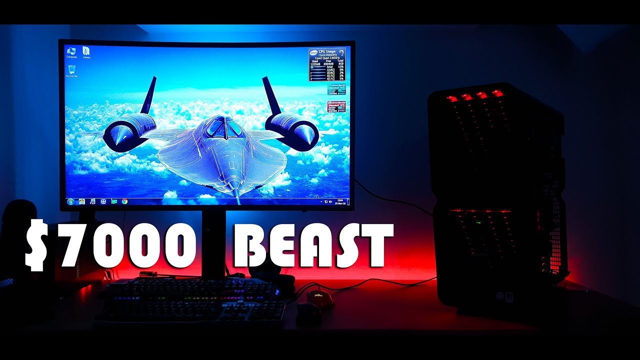 The Blackbird - DELL XPS 720 H2C | A $7000 Epic Custom PC From