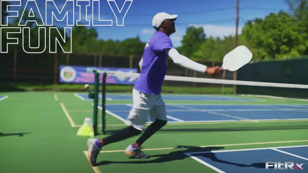 Pickleball Paddle Set - Paddles, Balls & Carry Case - FitRx™