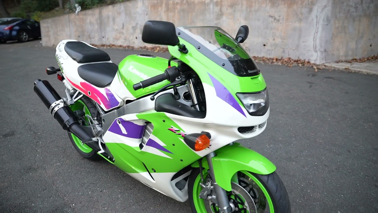 1995 Kawasaki ZX6R - YouTube
