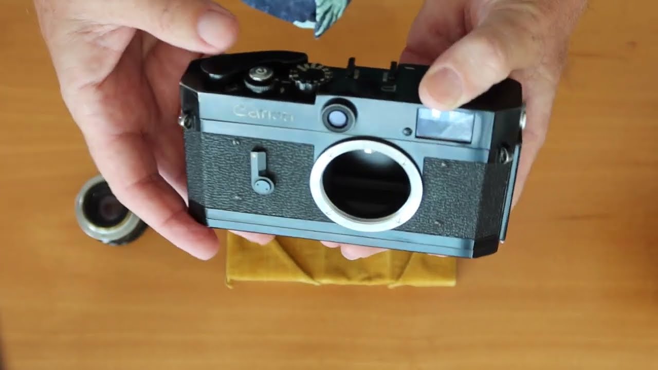 Unboxing the Canon P Rangefinder Camera - YouTube
