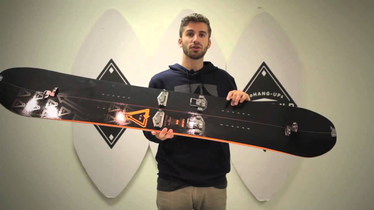 Rome SDS 2013 Whiteroom Splitboard - YouTube