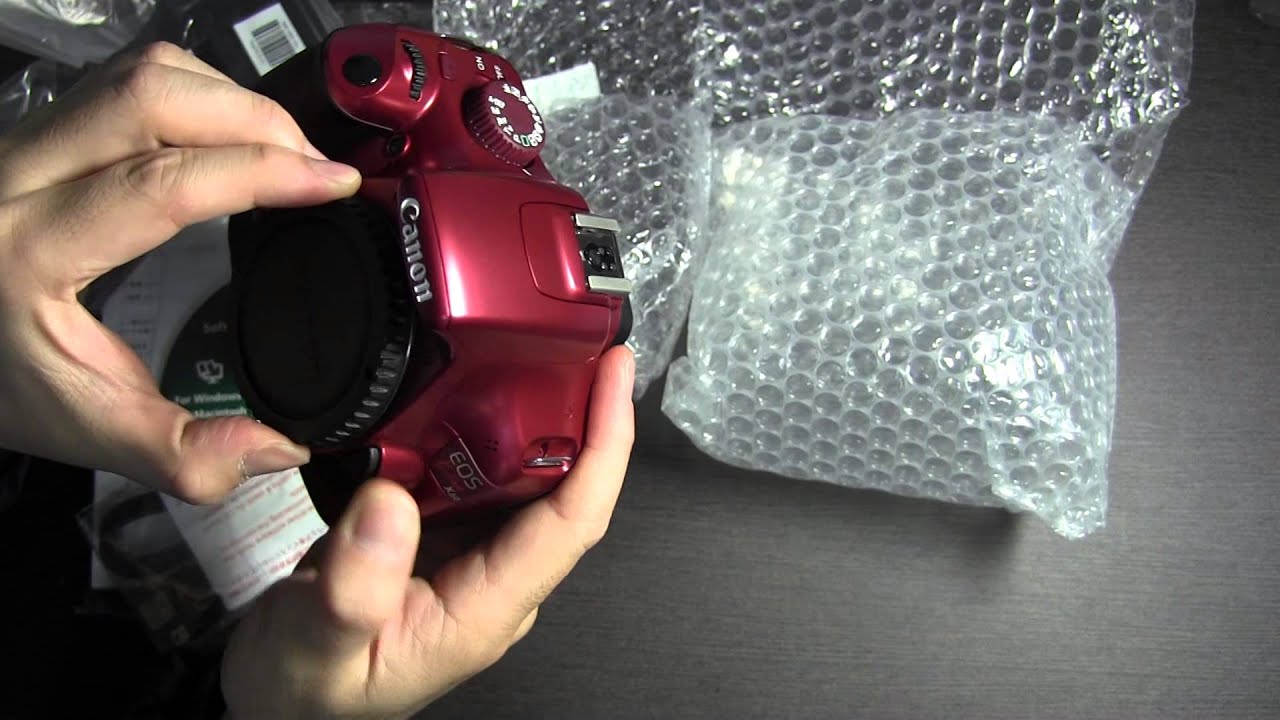 初めてのコラボ？】開封の儀 : EOS Kiss X50 - YouTube