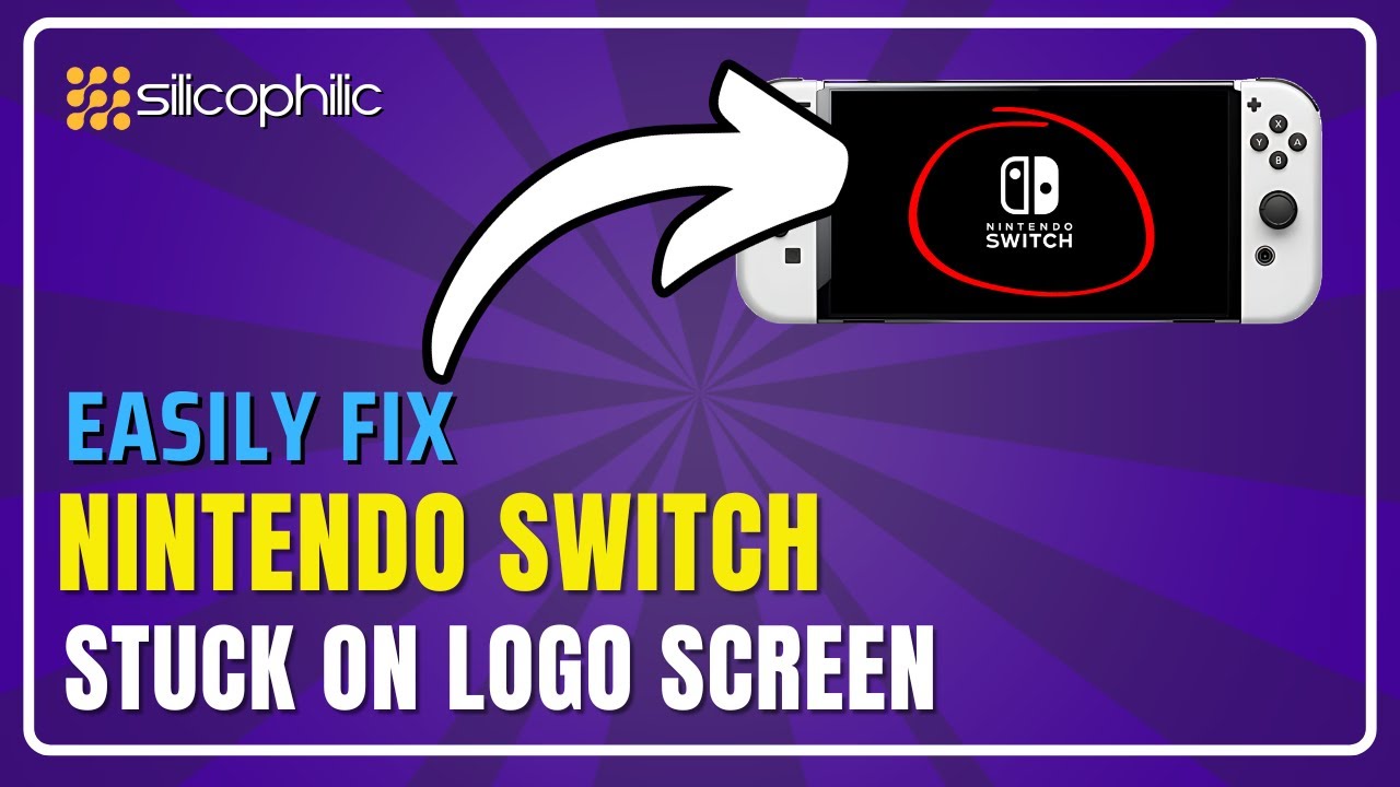 FIX! Nintendo Switch Stuck On Logo Screen Issue! [Quick and Easy