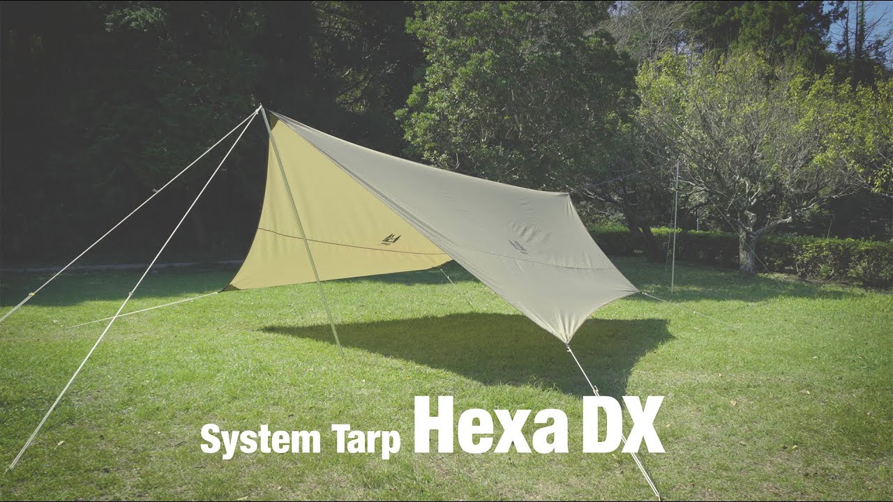 ogawa ｜ SystemTarp Hexa DX - YouTube