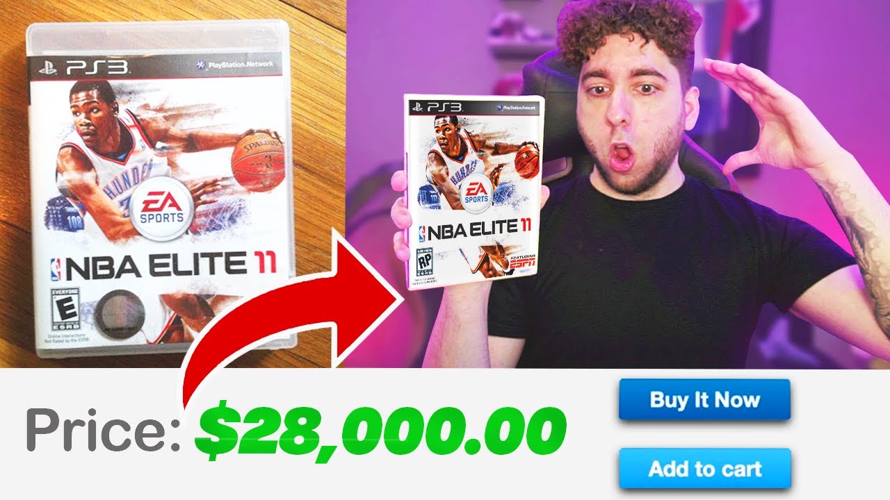I PLAYED A $28,000 GAME (NBA ELITE 11) - YouTube