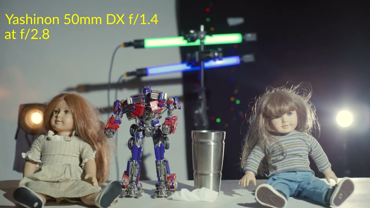Yashica Yashinon DX Lens Test: Flare, Bokeh, and Color Match - YouTube