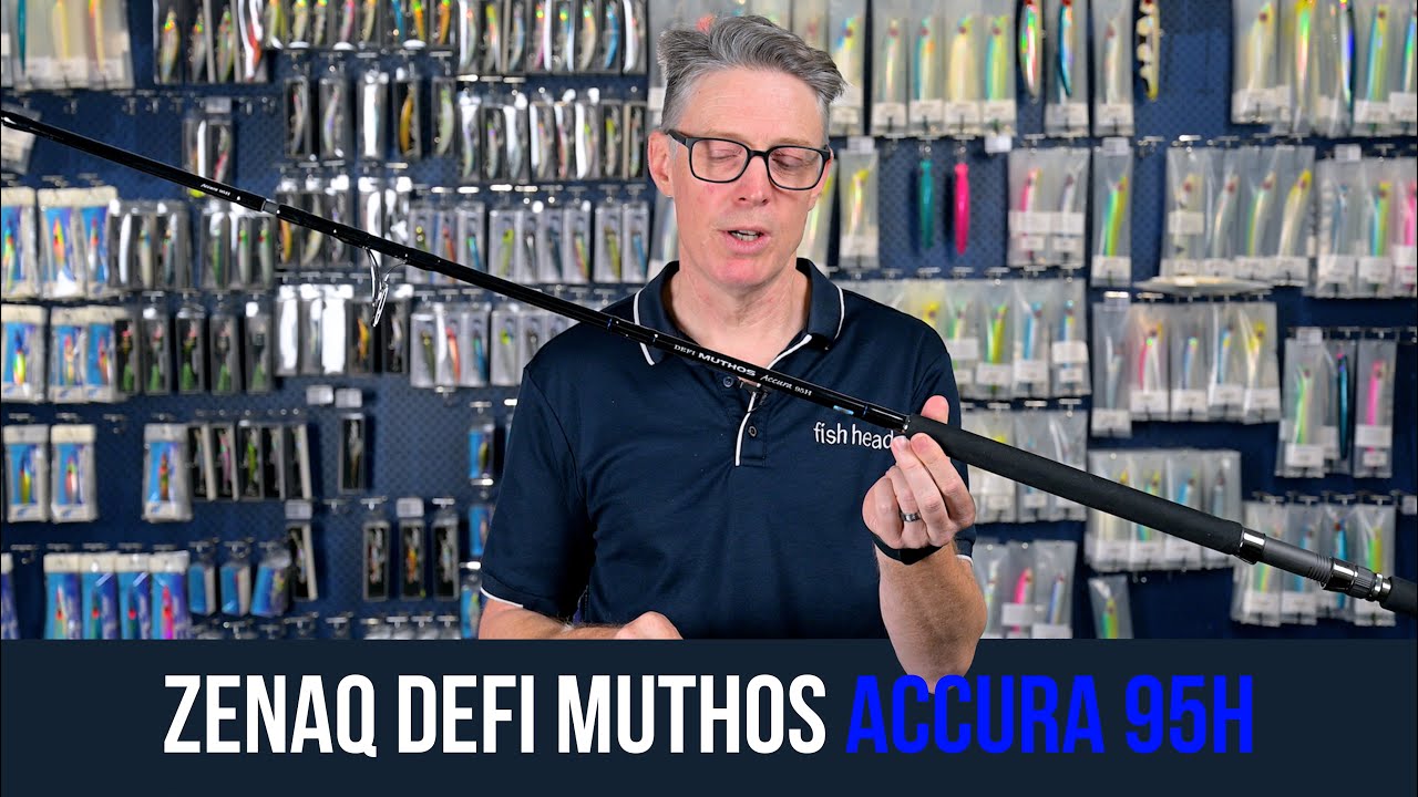 Zenaq Defi Muthos Accura 95H Rod Review - YouTube