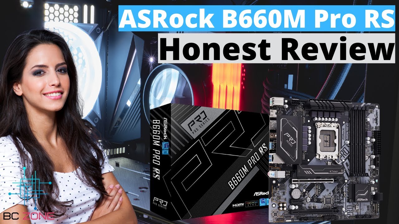 BEST BUDGET BOARD FOR 12400f! ASRock B660M Pro RS Review! - YouTube