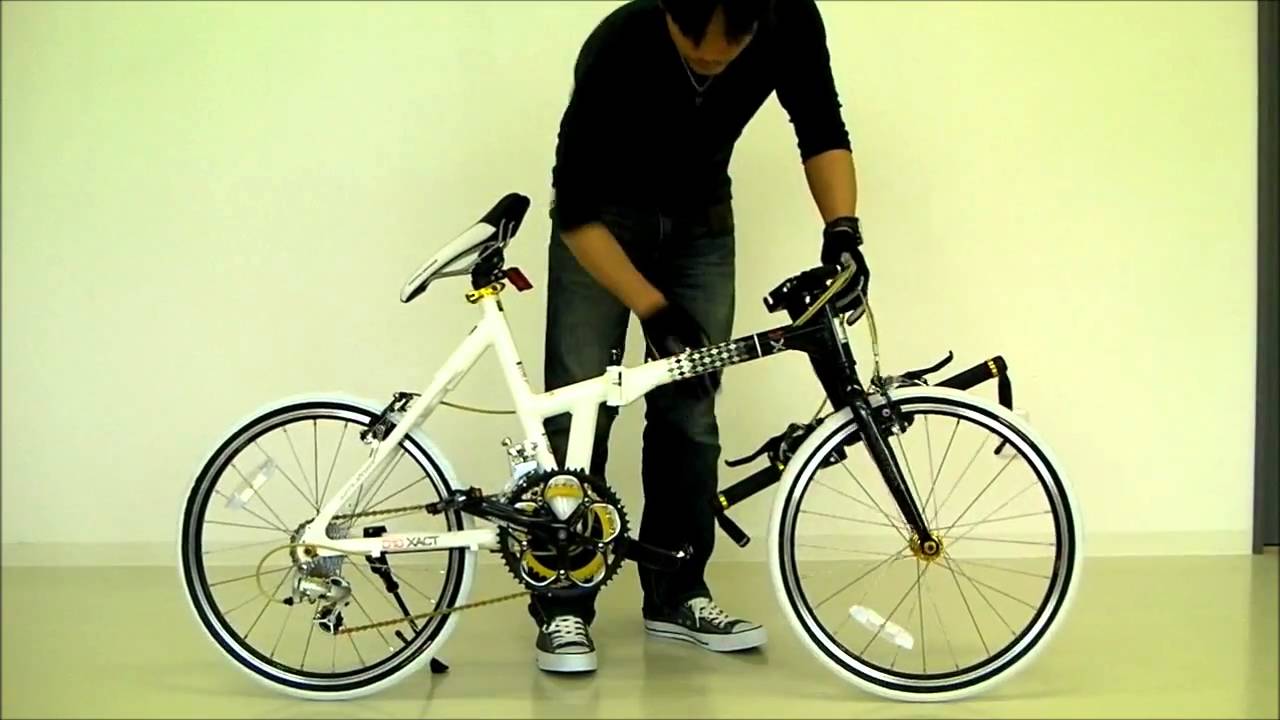 DOPPELGANGER® 20インチ折りたたみ自転車 D10/D11 折りたたみ方法