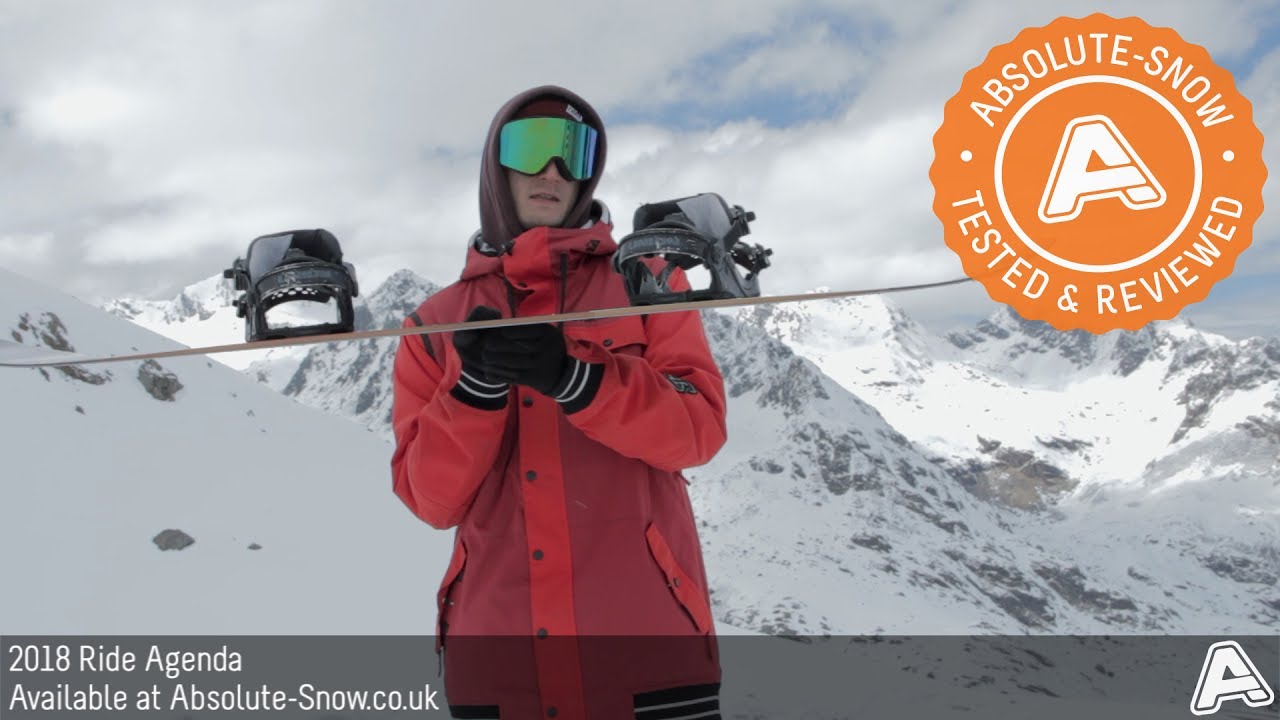 2017 / 2018 | Ride Agenda Snowboard | Video Review - YouTube