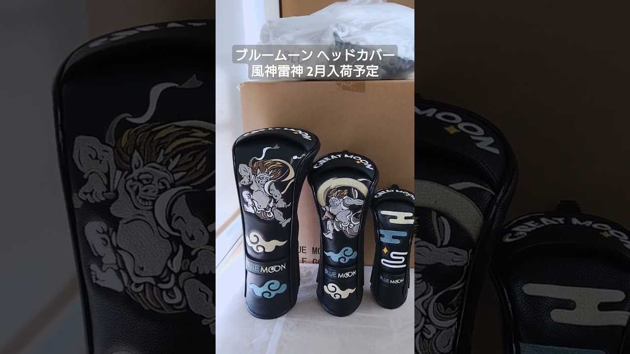 ブルームーン ヘッドカバー 【風神雷神】 “5シリーズ” 発売