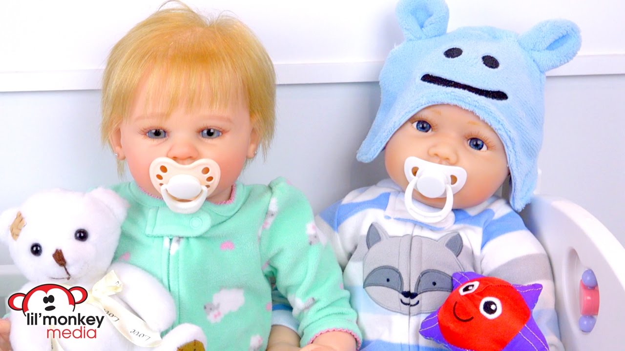 My Reborns! Adeline's Baby Brother! - YouTube