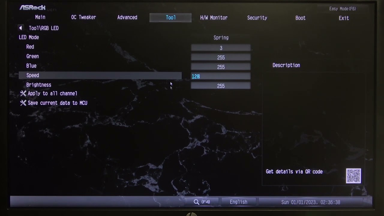 How To Manage RGB Colors On ASRock X670E Taichi Carrara - YouTube