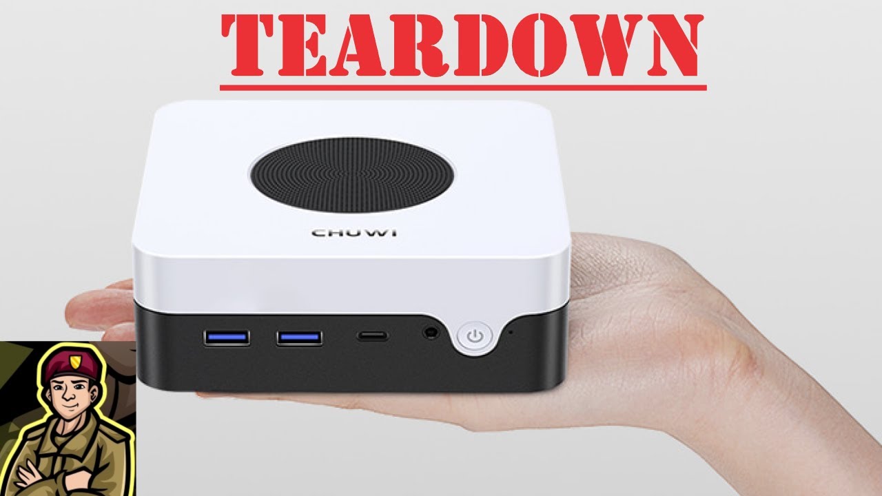 TEARDOWN : Chuwi Larkbox X (Intel N100) Mini PC - YouTube