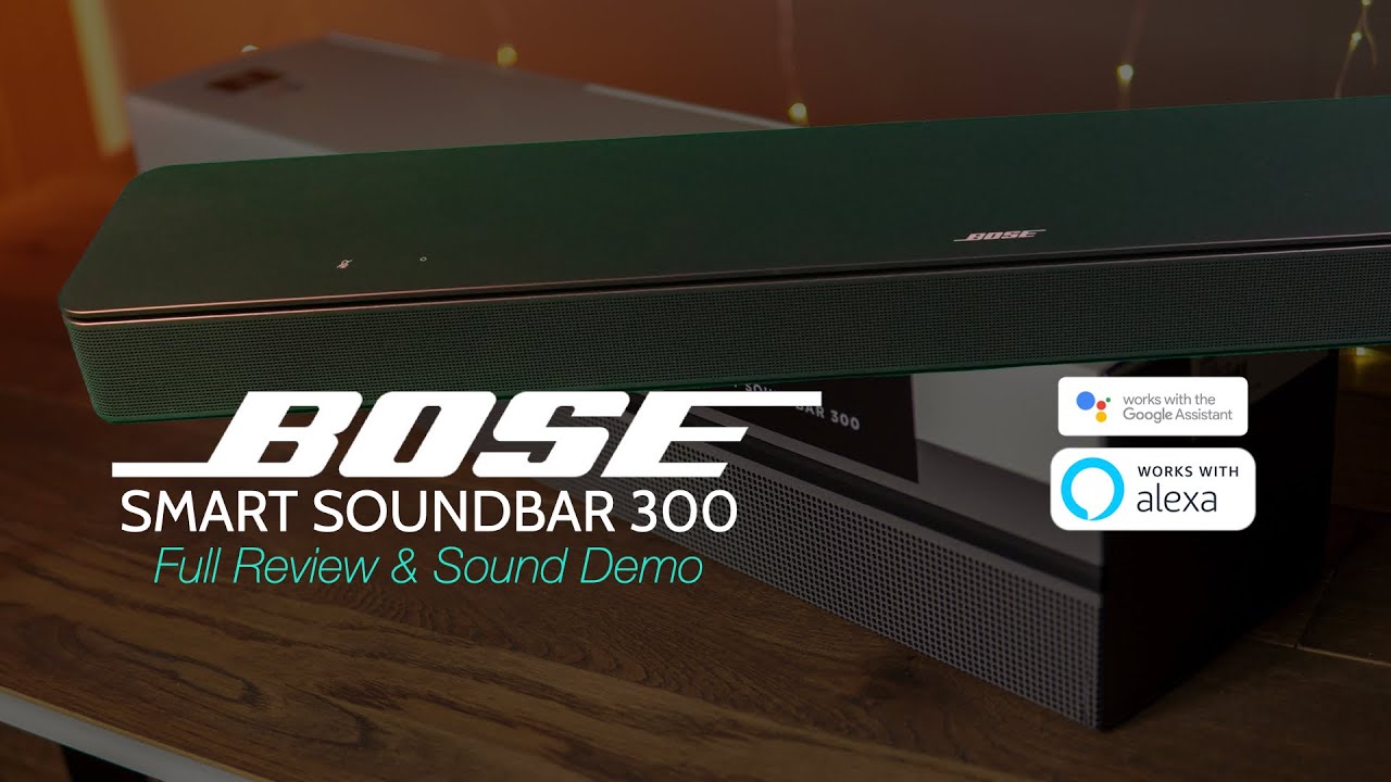NEW Bose Smart Soundbar 300 | Full Review & Demo - YouTube