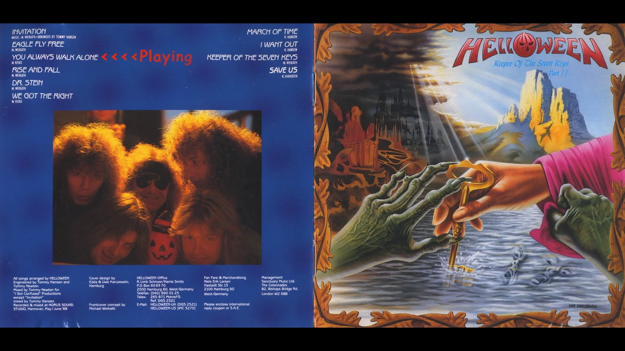 Hellowee̲n̲ - Keeper O̲f̲ The Seven Keys Part II (1988) - YouTube