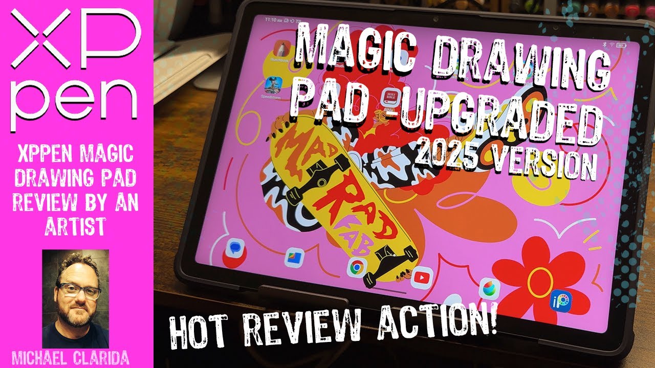 XPPen Magic drawing pad upgraded version 2025 review by a