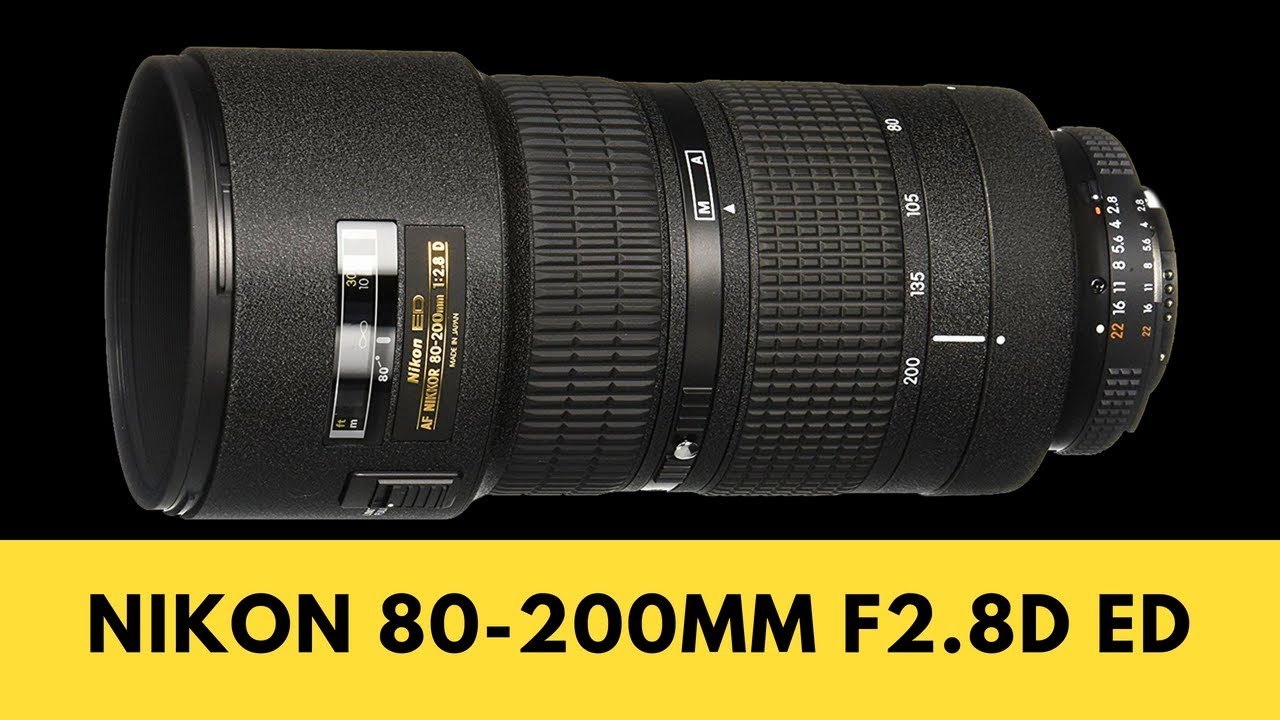 Nikon 80-200mm f2.8D ED - GOOD Choice for Nikon D750? (Don't NEED