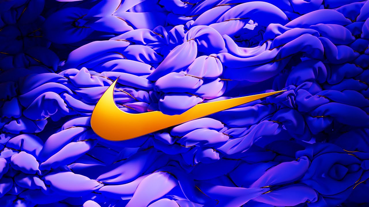 Crazy Nike Sports Graphics Ballon Inflation with Cloth Engine in