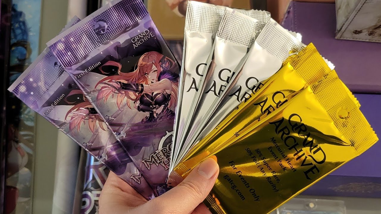 Grand Archive Mercurial Heart World Premiere Event Prize Pack