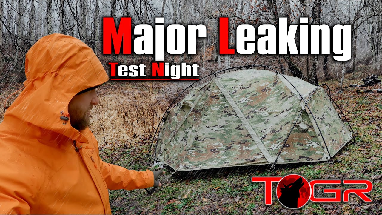 I Didn't Expect This - Litefighter Catamount 2 Tent - Test Night