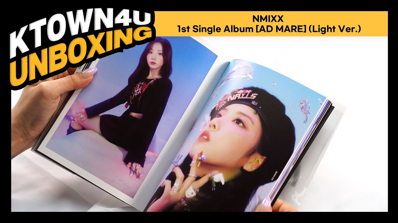 ktown4u.com : NMIXX - 1st Single Album [AD MARE] (Light Ver.)