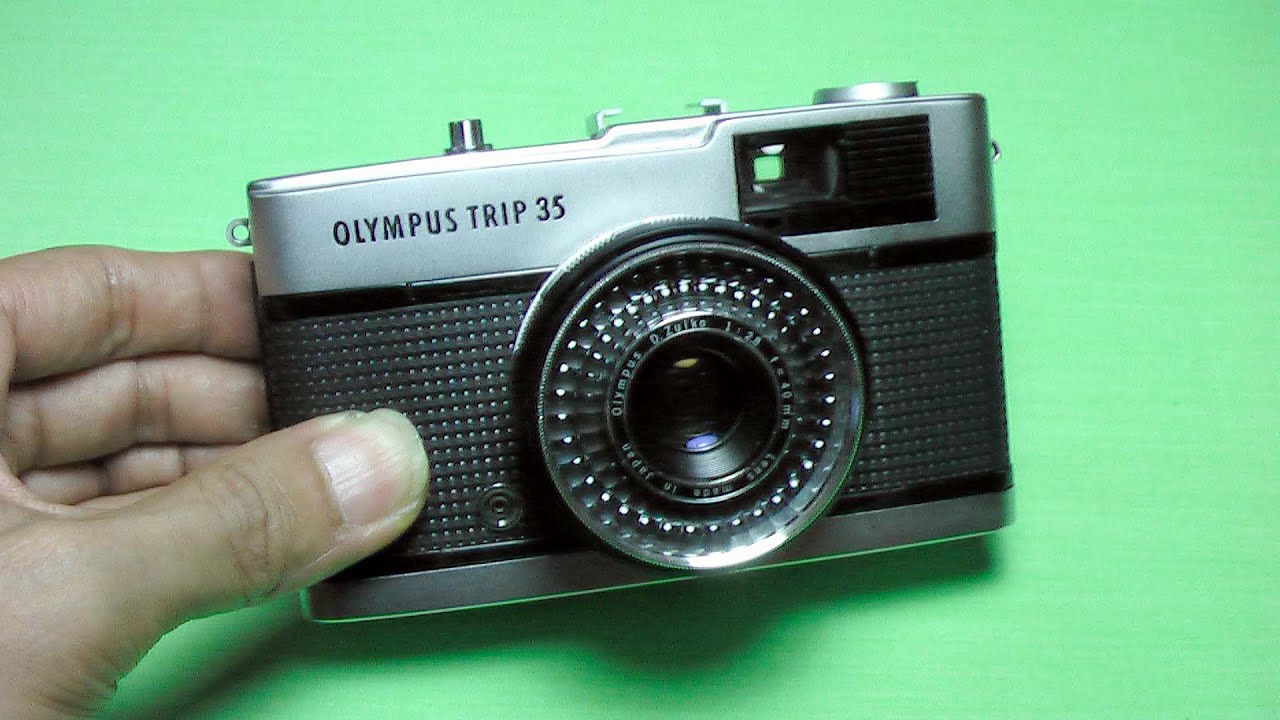 How to use OLYMPUS TRIP35 1960s visual distance estimation camera