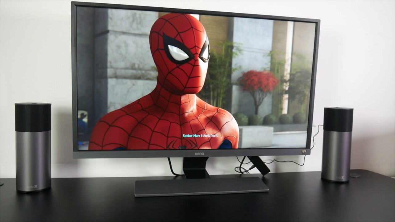 BENQ 32” EW3270U 4K HDR Gaming Monitor - HDMI / USB C / 8MS - YouTube