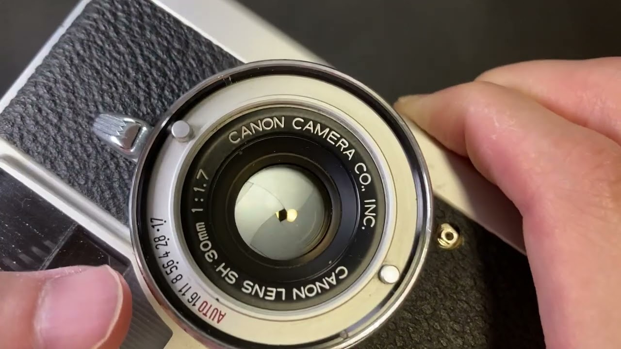 Canon demi EE17 使用說明 - YouTube