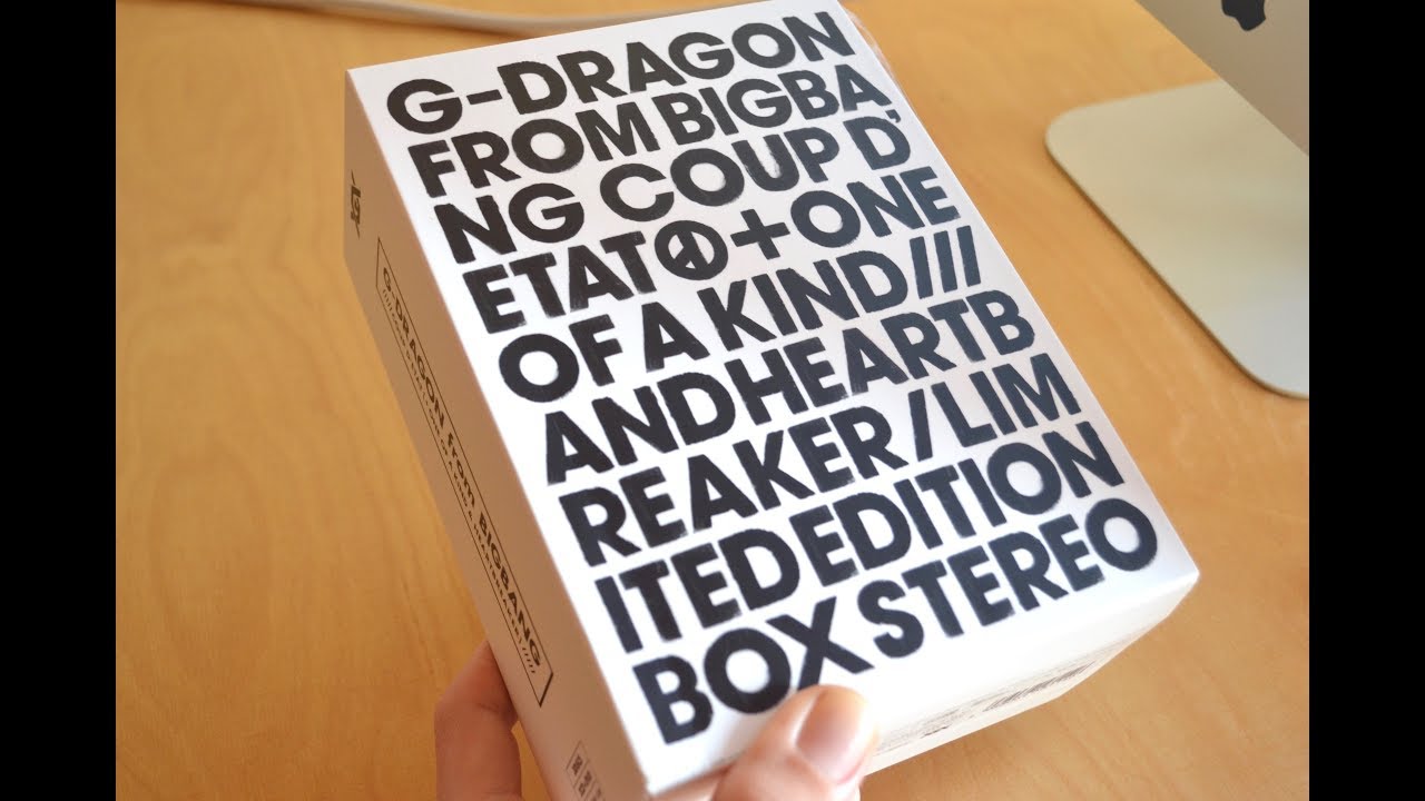 G-DRAGON - Coup D'Etat + One Of A Kind & Heartbreaker 2CD + DVD