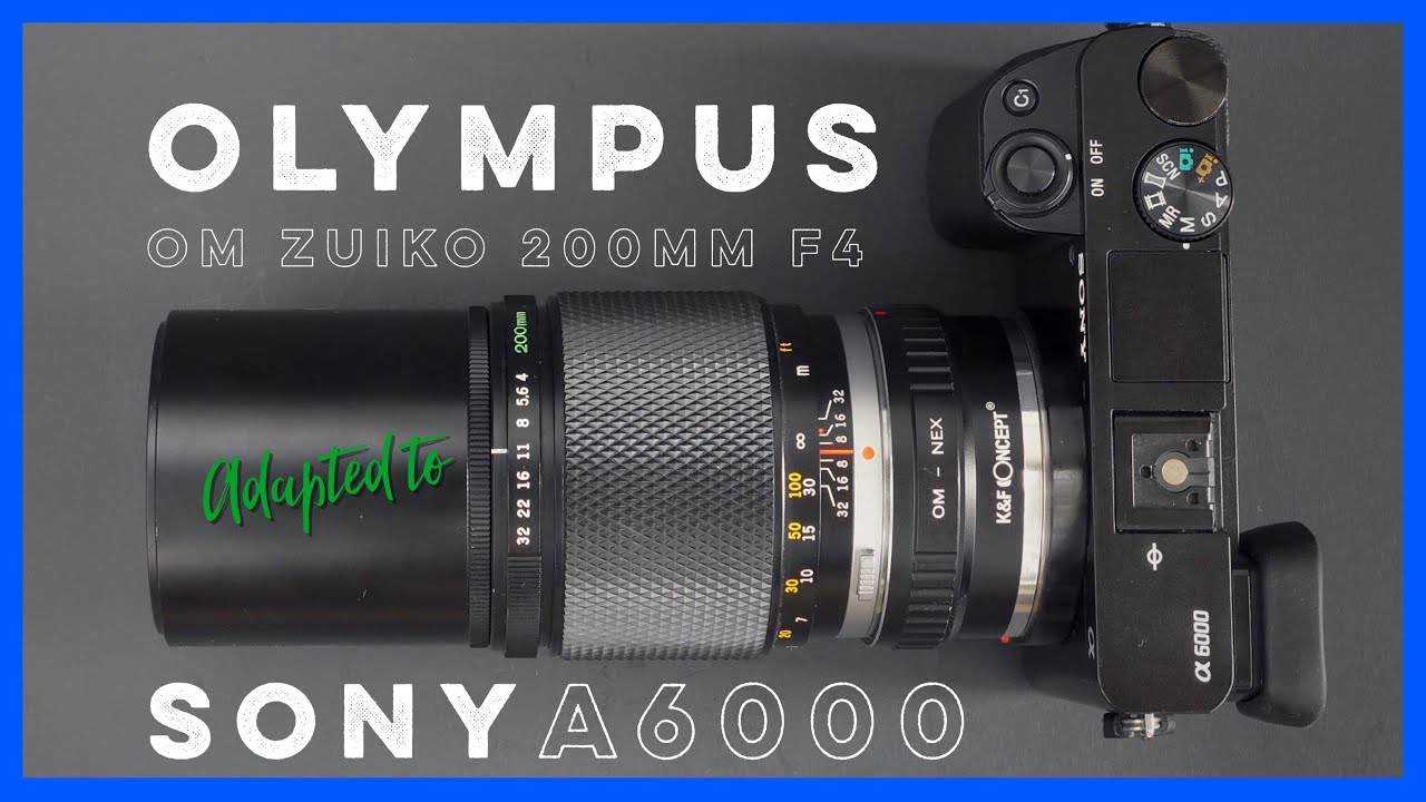Olympus Zuiko 200mm f4 Adapted to the Sony A6000 - YouTube