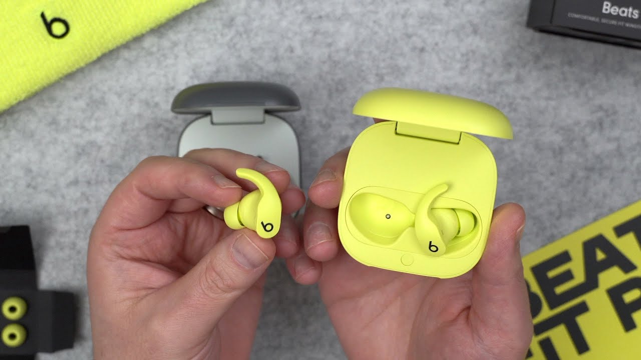 New Beats Fit Pro Volt Yellow First Impressions - YouTube